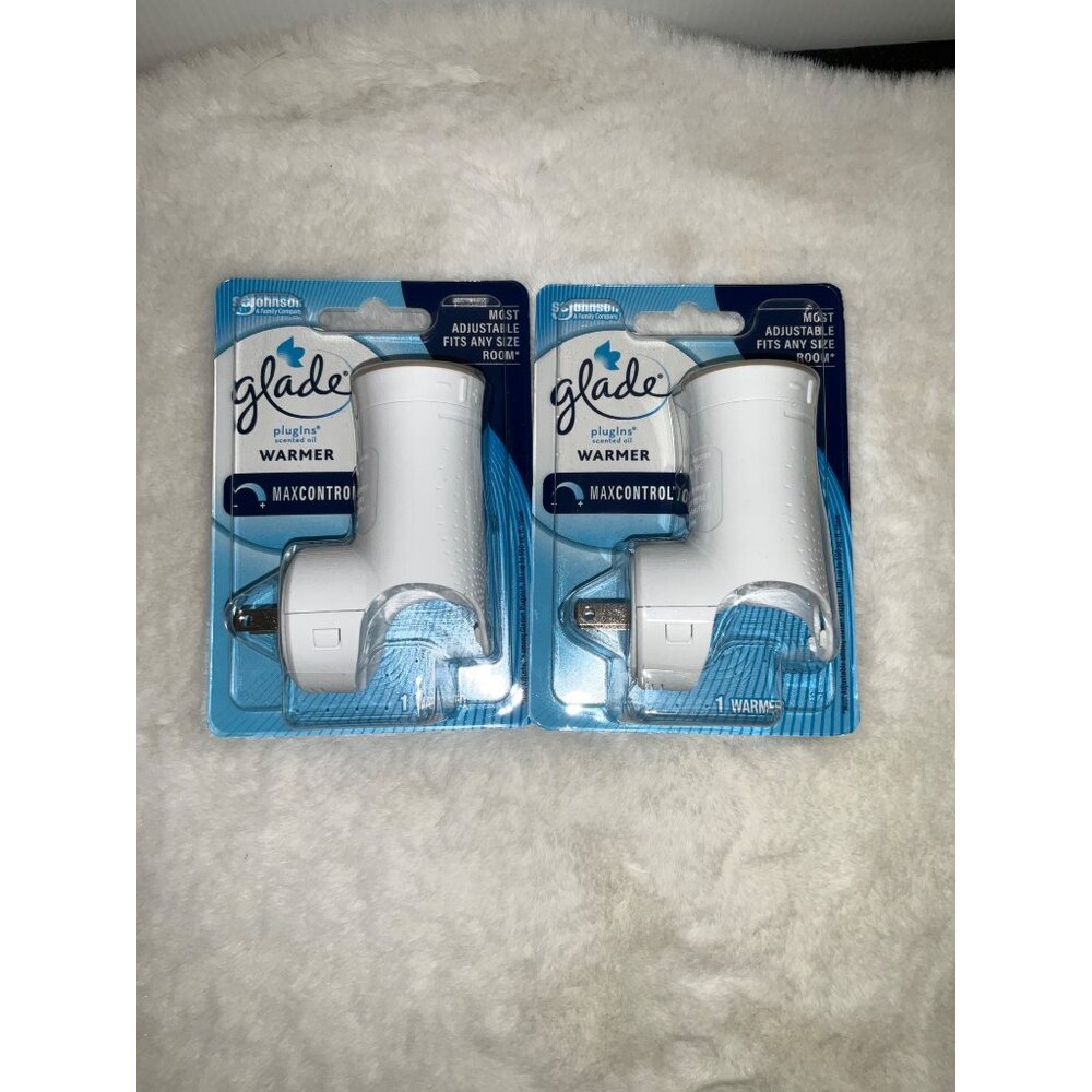 Glade Plugins For Scented Oil Air Freshener Warmer Max Control pack of 2